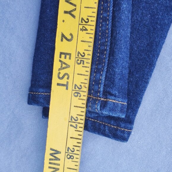 GAP Jeans women's sz 31/12 indigo blue colour vintage slim high rise ankle glaze - Picture 12 of 14